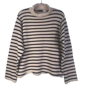 Vintage Binghamton Sweater Women XL Loose Fit Rollneck Causal Costal Academia